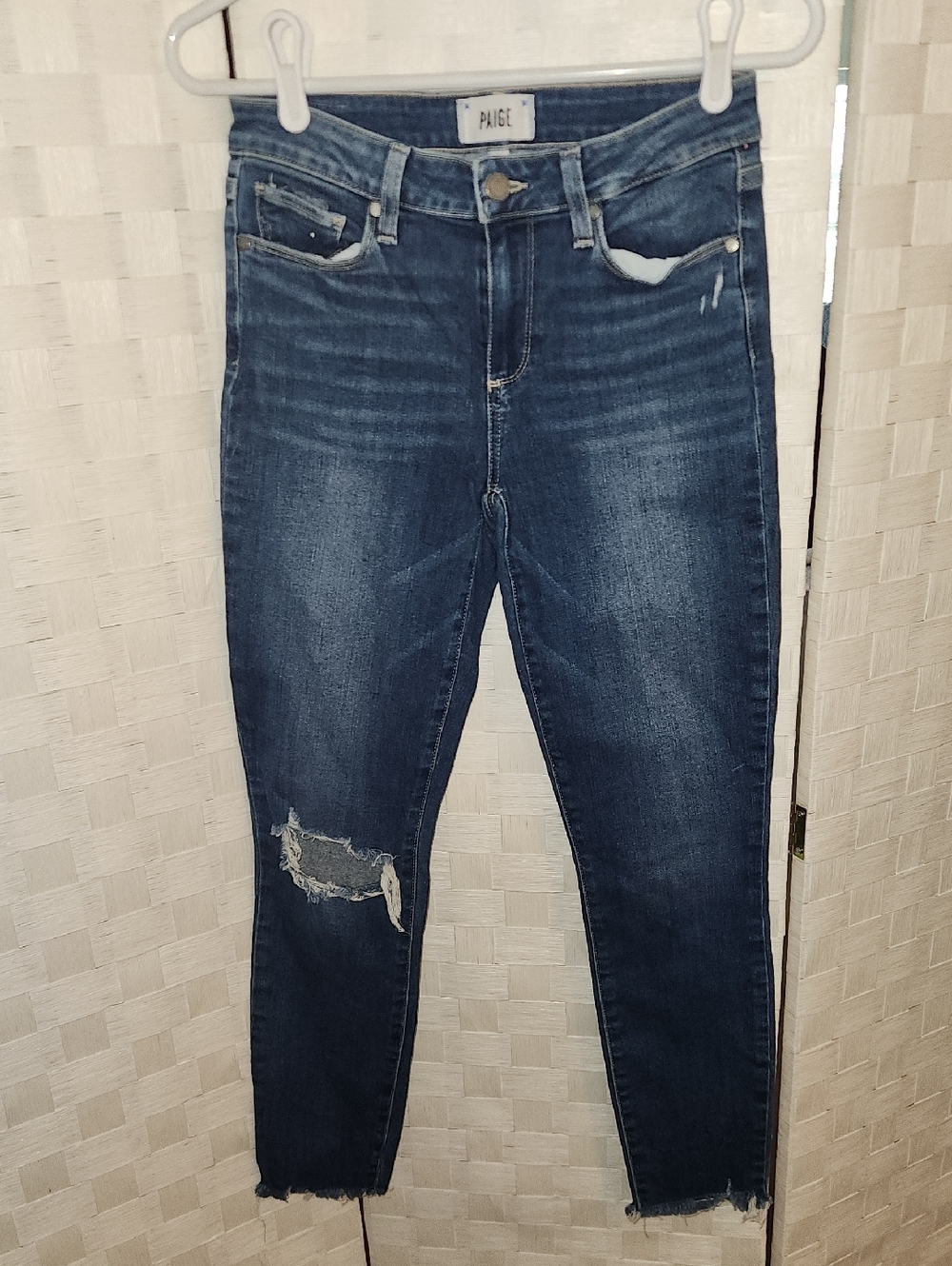 PAIGE VERDUGO ANKLE JEANS SZ 27 WAIST